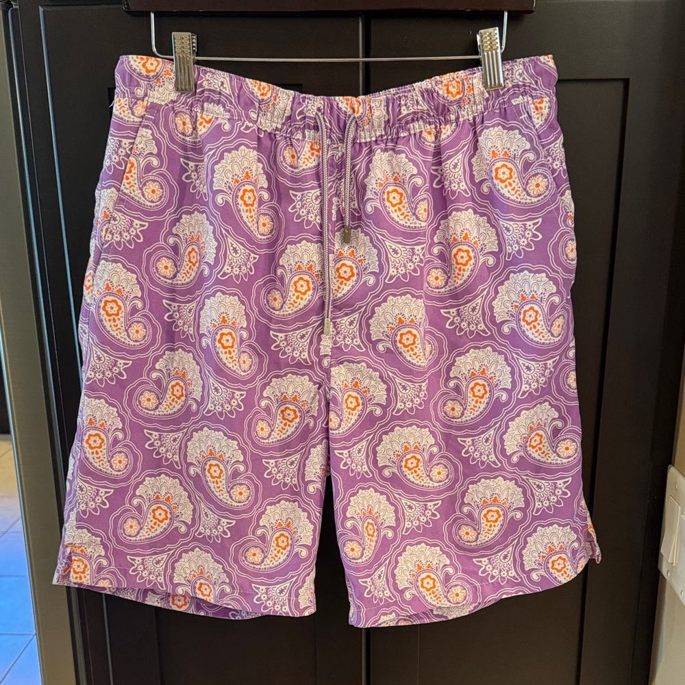 Peter Millar men’s Swim shorts with lining New w/out tags!